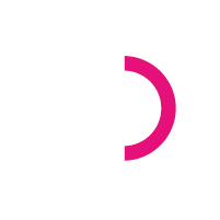 Icono cerebro con semicírculo