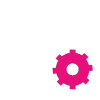Icono engranaje con círculo