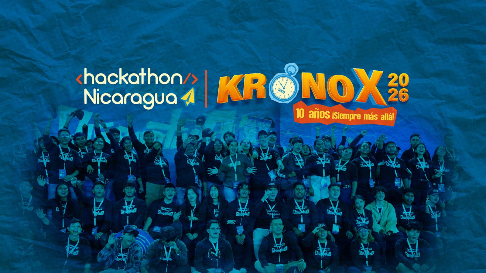 Banner oficial del Hackathon Nicaragua KRONOX 2026